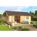 LASITA MAJA Gartenhaus Zubehör "Caroline", Zubehör für: Gartenhaus Caroline, naturbelassen - braun