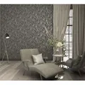 Marburg Vliestapete Linien Beton Optik Schwarz Gold 34257 City Glow