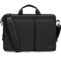 Umhängetasche für 17“ Laptop Tech-Protect Case Cover Tasche Schutztasche Schwarz