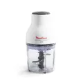 Moulinex Moulinette Essential DJ5201 3-in-1 Zerkleinererer, Mixen und Schneiden, Druckdeckel-System 300 W, Fassungsvermögen 0,4 l