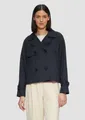 s.Oliver Funktionsjacke Outdoor-Jacke Cabanjacke mit Raglanärmeln und Streifenfutter