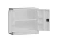 ClassiX Stahlschrank X-530307 signalweiß 80,0 x 38,0 x 75,0 cm, aufgebaut