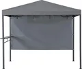Sunjoy Stoff Whirlpool Pavillon KABRU 2x3 - 220cm x 280cm, grau