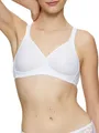 Triumph Damen BH Modern Soft+Cotton N, ohne Bügel, ohne Polsterung, Verstellbare Träger, 95E, Weiß