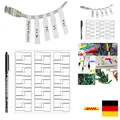Kabelbeschriftung 600 Stück Markierstift A4 20 Blatt für Organisation und