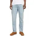 Jack & Jones Herren Jeans JJICHRIS JJORIGINAL High Waist Relaxed Fit 12269529 Blau Hoher Bund Knopfleiste W 36 L 36