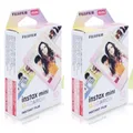 2 x Fujifilm Instax Mini MACARON Sofortbildfilme für 20 Bilder! MDH 10/2026