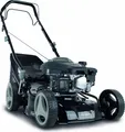 Scheppach MS132-42B Benzin Rasenmäher Black Edition mit Antrieb | für Rasenflächen bis 800m² | Schnittbreite 420mm | Leistung 3,3PS