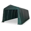 NEXOS Weidezelt mit grüner extradicker PVC-Plane 550 g/m²