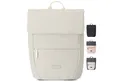 LARKSON Cityrucksack Ronja Laptop Rucksack Damen Herren Klein Elegant, Magnetverschluss, Laptopfach, Wasserabweisend