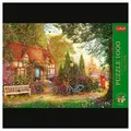 Trefl Puzzle Tea Time: Thatched Cottage, 1000 Puzzleteile