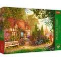 Puzzlespiel 1000 Teile Teatime Landschaft Thatched Landhaus & Er