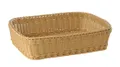 APS 50710 Korb "PROFI LINE", 40 x 30 cm, Höhe 10 cm, Polypropylen, Bäcker-Maß, beige
