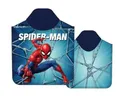 KK Badeponcho Spiderman Badeponcho Kinder Poncho mit Kapuze 50 x 100cm