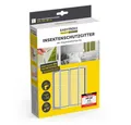 EASYmaxx Insektenschutz-Fensterrahmen Fliegengitter für Fenster, mit Magic Click 150 x 130 cm, (1-St), Moskitonetz zuschneidbar, Einfache Montage mit 12 Magneten