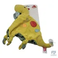 Fehn Schmusetuch Baby Spielzeug Dino - Schnuffeltuch für Neugeborene - Kuschelti