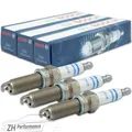 3x BOSCH YR7MPP33 Zündkerze 0 242 135 509 Double Platinum Mercedes R230 W221 SL