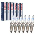 6x BOSCH YR7MPP33 0242135509 Zündkerze für MERCEDES W203 W204 W211 W212 W221