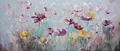 Bönninghoff Ölgemälde, Blumen, Blumenwiese (1 St), jedes Bild ein Unikat, BxH: 140x60 cm