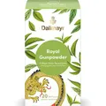 Dallmayr Tee Royal Gunpowder, Grüner Tee aus China, 50 g, 20 Pyramidenbeutel