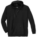 AHORN SPORTSWEAR Kapuzensweatshirt Sweatshirt Ahorn Übergröße schwarz Kapuze schwarz 6XL