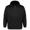 Ahorn Sweatshirt Übergröße schwarz Kapuze, Größe:6XL