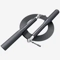 GORILLA SPORTS® Springseil - 300 cm, Verstellbar, Rutschfeste Griffe, Aluminium, Schwarz/Silber - Skipping Rope, Speed Rope, Jump Rope, Sprungseil, Hüpfseil für Zuhause, Erwachsene, Fitness, Boxing