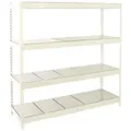 PROREGAL® Schwerlastregal Schwerlastregal Wood Beast Three, HxBxT 200x240x90cm, Grau weiß 150 cm x 200 cm x 75 cm