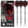 Harrows Rage Tungsten Style Darts | Softdarts-Set mit Tragetasche | 18 und 20| Enthält Speedline-Schäfte und 100-Mikron-Rage-Flights