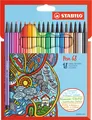 STABILO Fasermaler Pen 68 18er Karton Etui