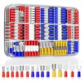 Kabelschuhe Kabelset 368PCS Flachsteckhülsen Sortiment verschiedene Größen