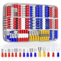 Kabelschuhe 368pcs Kabelschuh Set Flachsteckhülsen Sortiment 0.56.0mm² Elektr...
