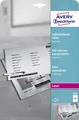Avery-Zweckform 3482 Selbstklebefolie DIN A4 Laserdrucker Transparent 25St.