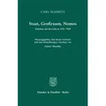 Staat Großraum Nomos von Carl Schmitt / Duncker & Humblot GmbH / Buch
