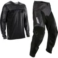 Leatt Moto Ride Kit 3.5 V26 Motocross Jersey und Hose Set, schwarz/anthrazit, XL - Grau - XL