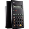 Braun   Taschenrechner Schwarz  batteriebetrieben (B x H x T) 7.5 x 13.5 x 1 cm