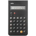 Braun BNE 001 BKBK Taschenrechner 66030 schwarz incl Hartschalen Schiebecover