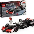 LEGO Speed Champions MoneyGram Haas F1 Team VF-24 Rennauto - Spielzeug mit Formel 1 Minifigur zum Sammeln - Modell und Geschenk für Jungen & Mädc... - Bunt