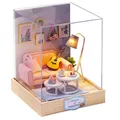 Cute Room 3D-Puzzle DIY Holz Miniaturhaus Modellbausatz Puppenhaus Gemütliche Ecke