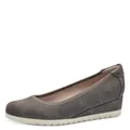 s.Oliver Damen Wedge Pumps mit Keilabsatz Elegant, Braun (Cigar), 40 EU