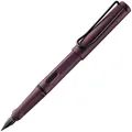 Lamy safari scarlet Füller - Füllhalter mit ergonomischem Griff & polierter Stahlfeder in Strichbreite M - robuster ASA-Kunststoff - inkl. Tintenpatrone T 10 blau - Rechtshänder