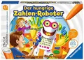 Ravensburger tiptoi Spiel 00706 Der hungrige Zahlenroboter, Lernspiel ab 4 Jahren für 1-4 Spieler, spielerisch Formen und Rechnen Lernen in 4 Schwierigkeitsstufen