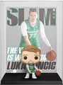 NBA Dallas Mavericks Funko POP mit Cover: Slam Vinyl Figur Luka Doncic 9 cm