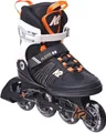 K2 Skates Damen Inline Skates Alexis 80, Black - orange, 30E0874.1.1.090