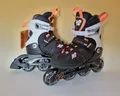 K2 Damen Inline Skates Alexis 80, Black Orange, Größe 40