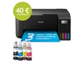 EPSON EcoTank ET-2865 - nachfüllbarer 3-in-1 Tintentankdrucker inkl. Tinte, WiFi, Epson SmartPanel App Multifunktionsdrucker