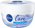 NIVEA Care Creme, schnell einziehende Creme für Gesicht und Körper, feuchtigkeitsspendende NIVEA Creme für ein zartes und glattes Hautgefühl (200 ml)