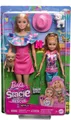 Barbie Stacie Rescue Box 2 Puppen Mit 2 Welpen Hund Katze Mattel HRM09