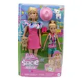 Mattel Barbie und Stacie Schwestern Puppenset mit 2 Hunden und Zubehör - NEU OVP