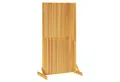 vidaXL Raumteiler Sichtschutz Braun 79,5 x 50 x 150 cm Massivholz, 1-tlg.